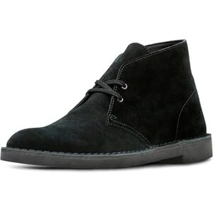 Clarks Bushacre 2 Chukka Boot för män, Svart Sde, 44 EU Clarks Bushacre 2 Chukka Boot för män, Svart Sde, 44 EU
