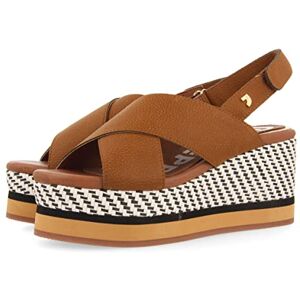 GIOSEPPO Dam Ampere kilklackar sandaler, Cuero 36 EU GIOSEPPO Dam Ampere kilklackar sandaler, Cuero 36 EU