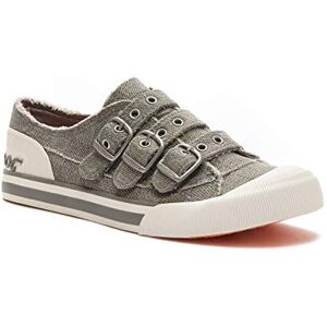 Rocket Dog Raket hund kvinnors Jolissa Orchard bomull mode sneaker, Grå, 6.5 UK Rocket Dog Raket hund kvinnors Jolissa Orchard bomull mode sneaker, Grå, 6.5 UK