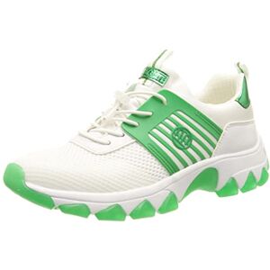 BAGATT casual Yuki snören, vit/grön, 41 EU, Vit grön, 41 EU BAGATT casual Yuki snören, vit/grön, 41 EU, Vit grön, 41 EU