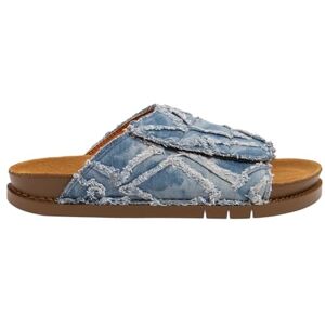 ART 2025 Kassel, Unisex Platta Sandaler, Denim, 43 EU ART 2025 Kassel, Unisex Platta Sandaler, Denim, 43 EU
