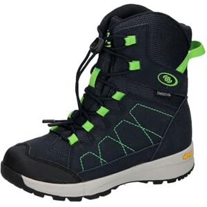 Brütting Farum snöstövlar, marinblå/citron 35 EU Brütting Farum snöstövlar, marinblå/citron 35 EU