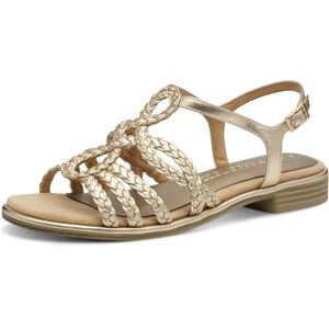 MARCO TOZZI Damer 2–28100-44 sandal, Metallic, 41 EU MARCO TOZZI Damer 2–28100-44 sandal, Metallic, 41 EU