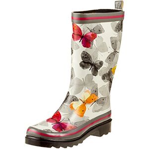 Beck dam fjärilar gummistövlar, Flerfärgad färg 50, 42 EU Beck dam fjärilar gummistövlar, Flerfärgad färg 50, 42 EU