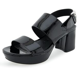 Aerosoles dam Camilia klackad sandal, Svart patent, 36 EU Aerosoles dam Camilia klackad sandal, Svart patent, 36 EU