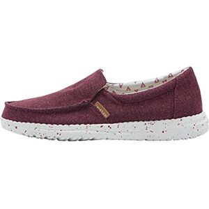 HEYDUDE Hey Dude Misty, Loafer Shoes Dam, Burgundy röd, 36 EU HEYDUDE Hey Dude Misty, Loafer Shoes Dam, Burgundy röd, 36 EU