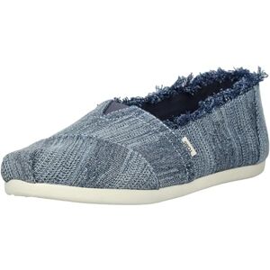 TOMS Dam Alpargata klassiska espadriller, mörkblå texturerad, 40 EU, Mörk himmelsblå texturerad, 40 EU TOMS Dam Alpargata klassiska espadriller, mörkblå texturerad, 40 EU, Mörk himmelsblå texturerad, 40 EU