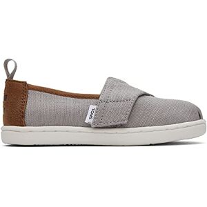 TOMS Unisex barn liten alpargata loafer platt, Drizzle Grå, 3 UK Child TOMS Unisex barn liten alpargata loafer platt, Drizzle Grå, 3 UK Child