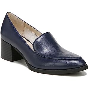LifeStride Womens Devyn Block Heel Loafer, Navy, 11 Wide US LifeStride Womens Devyn Block Heel Loafer, Navy, 11 Wide US