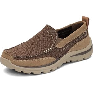Skechers herr Superior Milford Loafer, Ljusbrunt, 42.5 EU Skechers herr Superior Milford Loafer, Ljusbrunt, 42.5 EU