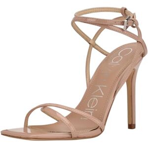 Calvin dam Tegin klackad sandal, NAKEN, 5 Calvin dam Tegin klackad sandal, NAKEN, 5