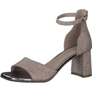 MARCO TOZZI dam, Feel ME fotsäng, mjukt foder, 2–28332–42 sandal med klack, rosa metall, 39 EU, Rosemetall, 39 EU MARCO TOZZI dam, Feel ME fotsäng, mjukt foder, 2–28332–42 sandal med klack, rosa metall, 39 EU, Rosemetall, 39 EU