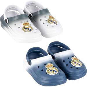 CERDÁ LIFE'S LITTLE MOMENTS Unisex barn Zuecos Premium Eva Real Madrid para Niños, Calzado Oficial Ligero Y Cómodo Sandalias Antideslizantes Clogs, blå, 32/33 EU, BLÅ, 32/33 EU CERDÁ LIFE'S LITTLE MOMENTS Unisex barn Zuecos Premium Eva Real Madrid para Niños, Calzado Oficial Ligero Y Cómodo Sandalias Antideslizantes Clogs, blå, 32/33 EU, BLÅ, 32/33 EU