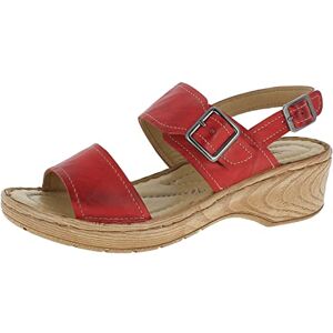 Andrea Conti Damsandaletter, sandaler med klack, röd, 36 EU, Rot, 36 EU Andrea Conti Damsandaletter, sandaler med klack, röd, 36 EU, Rot, 36 EU