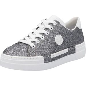 Rieker dam N49W1 sneakers låg, silver, 41 EU, silver, 41 EU Rieker dam N49W1 sneakers låg, silver, 41 EU, silver, 41 EU
