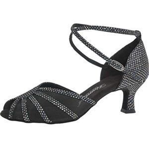 Diamant TANZSCHUHMANUFAKTUR Damer 020-077-183 danssko, svart flerfärgad, 38 EU Diamant TANZSCHUHMANUFAKTUR Damer 020-077-183 danssko, svart flerfärgad, 38 EU