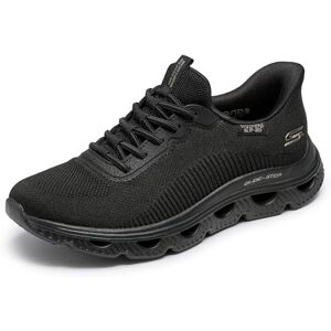 Skechers Dam Glide Step Arc Waves Slip-ins Sneaker, Svart/Svart, 39.5 EU Skechers Dam Glide Step Arc Waves Slip-ins Sneaker, Svart/Svart, 39.5 EU