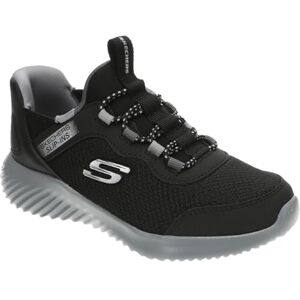 Skechers pojke Bounder Brisk-burstSneaker, Svart syntetisk textil kol trim, 10 UK Child Skechers pojke Bounder Brisk-burstSneaker, Svart syntetisk textil kol trim, 10 UK Child
