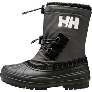 Helly Hansen Unisex Varanger isolerade vinterstövlar för barn, Svart ljusgrå, 32 EU Helly Hansen Unisex Varanger isolerade vinterstövlar för barn, Svart ljusgrå, 32 EU