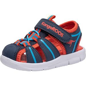 KangaROOS Unisex barn K-grobi sandal, Dk Navy Orange, 26 EU KangaROOS Unisex barn K-grobi sandal, Dk Navy Orange, 26 EU
