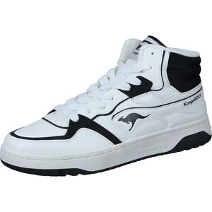 KangaROOS Unisex K-Draft Tony Mid sneakers, Vit jet svart, 37 EU KangaROOS Unisex K-Draft Tony Mid sneakers, Vit jet svart, 37 EU