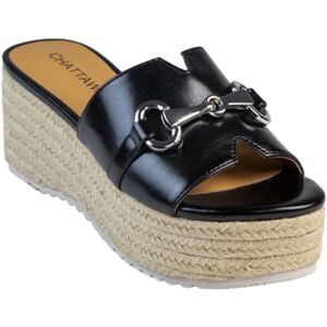 CHATTAWAK Dam 18HCHLOENOIR41 Klacksandal, svart, 41 EU, svart, 41 EU CHATTAWAK Dam 18HCHLOENOIR41 Klacksandal, svart, 41 EU, svart, 41 EU