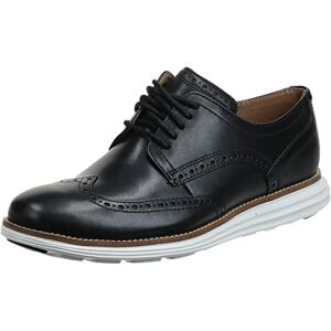 Cole Haan Herr Original Grand Shortwing, Svart läder vit svart vit, 40.5 EU Cole Haan Herr Original Grand Shortwing, Svart läder vit svart vit, 40.5 EU