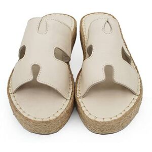 Bonateks FRRBTRLK100262, kil sandal för dam, beige, 37 EU, Beige färg, 37 EU Bonateks FRRBTRLK100262, kil sandal för dam, beige, 37 EU, Beige färg, 37 EU