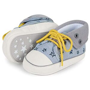 Sterntaler baby pojkar sko sneaker, grå (rökgrå 2301911), 20 EU Sterntaler baby pojkar sko sneaker, grå (rökgrå 2301911), 20 EU