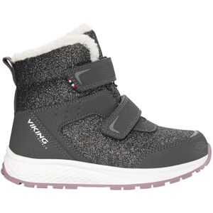 Viking Unisex barn Equip Glitter Warm Wp 2 V Equestrian Boot, Charcoal Dusty rosa, 32 EU Viking Unisex barn Equip Glitter Warm Wp 2 V Equestrian Boot, Charcoal Dusty rosa, 32 EU