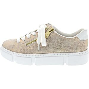 Rieker dam N5917 sneakers Low, Guld, 43 EU Rieker dam N5917 sneakers Low, Guld, 43 EU
