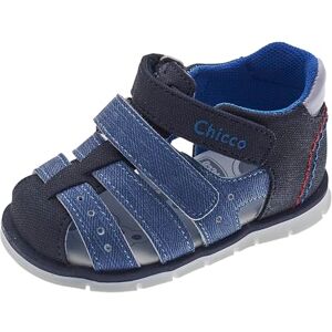 Chicco Sandal Med Dubbel Kardborreband Och Stängd Tå Pojkar Design i Italien, Denim (1), 18 EU Chicco Sandal Med Dubbel Kardborreband Och Stängd Tå Pojkar Design i Italien, Denim (1), 18 EU