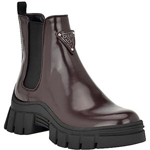 GUESS Women's Hestia Ankle Boot, Dark Red, 9 GUESS Women's Hestia Ankle Boot, Dark Red, 9