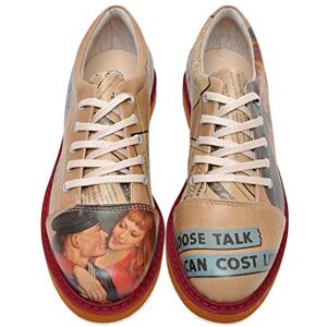 DOGO Damer Broke's Oxford-lägenhet, flerfärgad, 38 EU, flerfärgad, 38 EU DOGO Damer Broke's Oxford-lägenhet, flerfärgad, 38 EU, flerfärgad, 38 EU
