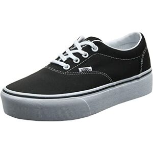 Vans Doheny platåskor sneakers för kvinnor, Svart kanvas svart vit 187, 5 Vans Doheny platåskor sneakers för kvinnor, Svart kanvas svart vit 187, 5
