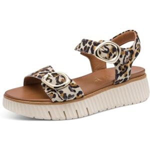 Tamaris dam komfort kil/platat sand multiadjustable kilsandal, Beige Leo, 38 EU Tamaris dam komfort kil/platat sand multiadjustable kilsandal, Beige Leo, 38 EU
