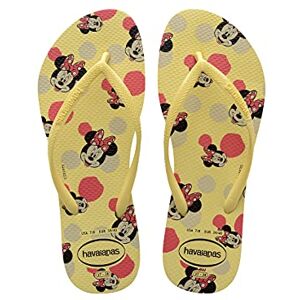 Havaianas kvinnors Slim Disney Flip-Flop, Citrongul, 33/34 EU Havaianas kvinnors Slim Disney Flip-Flop, Citrongul, 33/34 EU