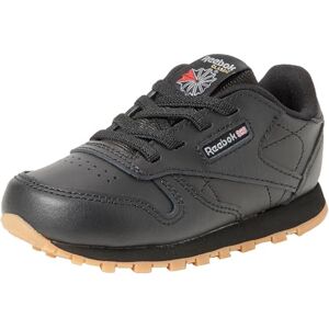 Reebok CL LTHR unisex – bebis Sneaker, Black, 21 EU Reebok CL LTHR unisex – bebis Sneaker, Black, 21 EU