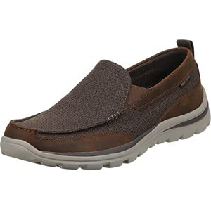 Skechers Superior Milford Loafers för män, Brun, 45 EU Skechers Superior Milford Loafers för män, Brun, 45 EU