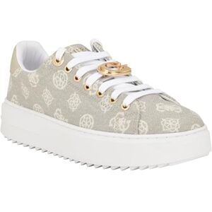 GUESS Denesa Sneaker för kvinnor, Taupe vit 240, 9 UK GUESS Denesa Sneaker för kvinnor, Taupe vit 240, 9 UK