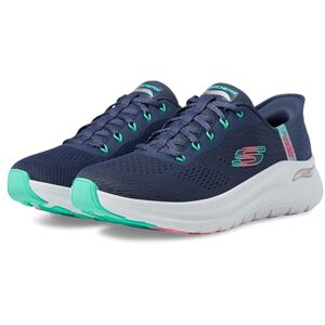 Skechers Dam Arch Fit 2.0 Easy Chic Handfree Slip-ins Sneaker, Marinblå turkos, 36 EU Skechers Dam Arch Fit 2.0 Easy Chic Handfree Slip-ins Sneaker, Marinblå turkos, 36 EU