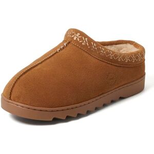 Dearfoams dam mocka inomhus utomhus doreen träsko, Chestnut 2, 42 EU Dearfoams dam mocka inomhus utomhus doreen träsko, Chestnut 2, 42 EU