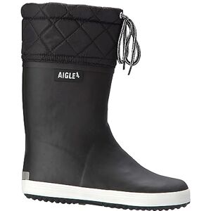 Aigle Barn Giboulee 2 NB113 Regnskor, Svart, Vit, 24 Aigle Barn Giboulee 2 NB113 Regnskor, Svart, Vit, 24
