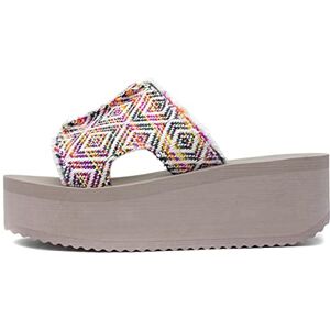 Rocket Dog Honalo-sandal för kvinnor, Regnbåge, 40 EU Rocket Dog Honalo-sandal för kvinnor, Regnbåge, 40 EU