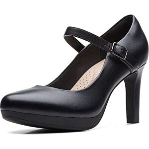 Clarks Ambyr Shine Womens Black Leather, 3 Clarks Ambyr Shine Womens Black Leather, 3