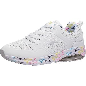 KangaROOS Unisex K-air Ora multi-sneakers, Vit multi, 41 EU KangaROOS Unisex K-air Ora multi-sneakers, Vit multi, 41 EU