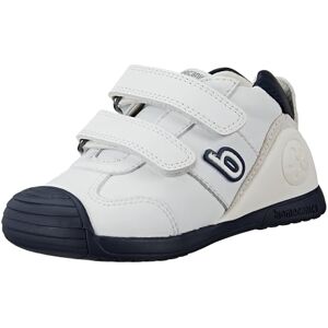 Biomecanics Sneakers i läder 221001-A vit, marinblå, Blå, 18 EU Biomecanics Sneakers i läder 221001-A vit, marinblå, Blå, 18 EU
