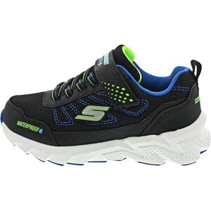 Skechers pojke Elite Sport Tread AquavekSneaker, Svart syntetisk textil blå lime trim, 1.5 UK Child Skechers pojke Elite Sport Tread AquavekSneaker, Svart syntetisk textil blå lime trim, 1.5 UK Child