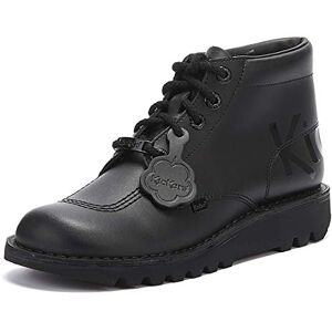 Kickers Flickor med höga kärnor klassiska stövlar och stövlar, svart, 45 EU Kickers Flickor med höga kärnor klassiska stövlar och stövlar, svart, 45 EU