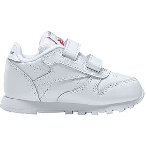 Reebok Unisex Baby Classic Leather 2 V sneakers, vit/kol/Vector blå, 26 EU, Vit kolvector blå, 26 EU Reebok Unisex Baby Classic Leather 2 V sneakers, vit/kol/Vector blå, 26 EU, Vit kolvector blå, 26 EU